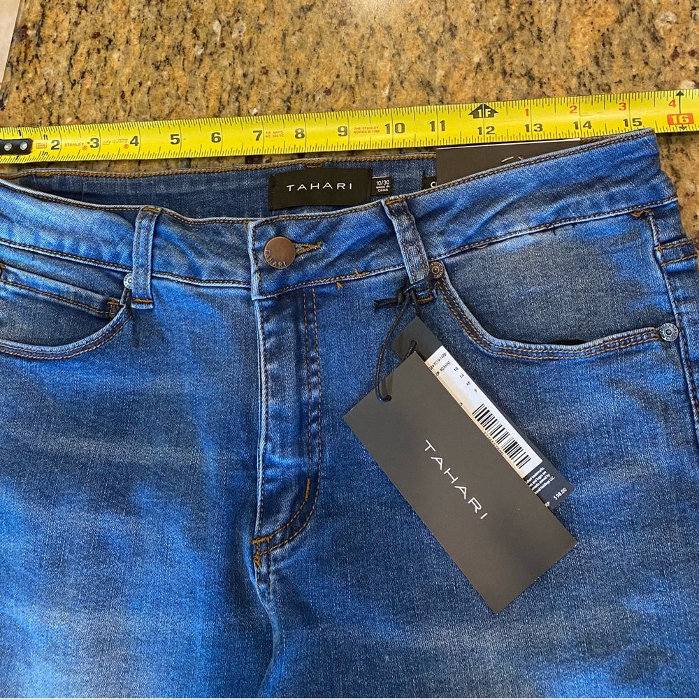 Tahari Tummy Tuck Slimming Skinny Jeans - Picture 7 of 12
